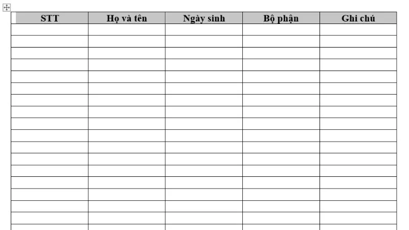 lặp lại tiêu đề trong word